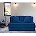Aart Store High Density Foam Sofa Cum Bed Furniture for 2 Person with 2 ...