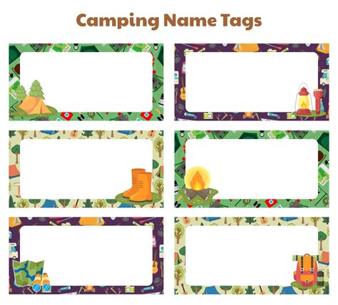 Easter Name Tag Labels - 10 Free PDF Printables | Printablee