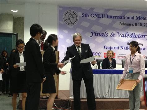 WTI sponsors the fifth International Moot Court Competition at Gujarat ...