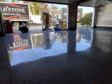 Polished Concrete Garage Floors - Oldstonerestoration