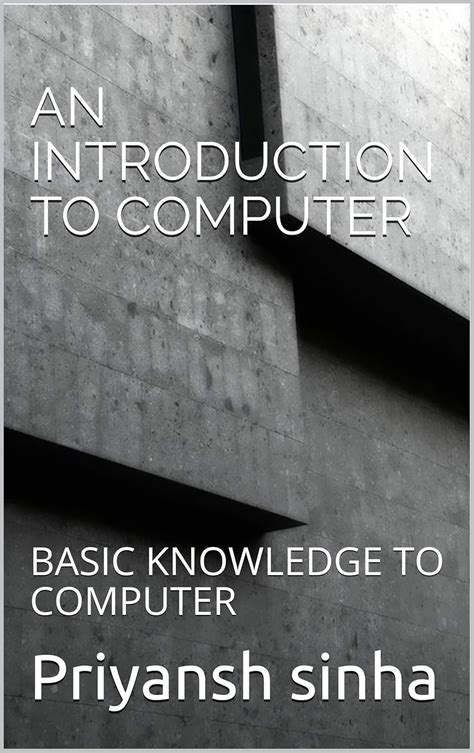 AN INTRODUCTION TO COMPUTER: basic knowledge to computer eBook : sinha ...