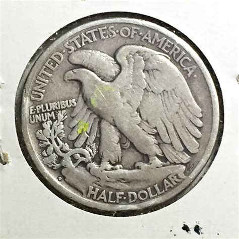 1918-D Silver Walking Liberty Half Dollar | Property Room