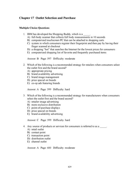 CHAP017 - Multiple Choice Questions IBM has developed the Shopping ...