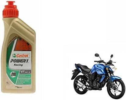 Castrol Power1 10W-50 4T Bike Engine Oil for Yamaha FZ16 (1 L ...