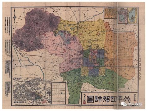 画说北京丨1325-1950年，69幅老地图，看尽北京城市历史变迁__凤凰网