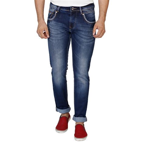 LAWMAN PG3 Men's Slim Fit Jeans(PG3 KMN-1694STR SLMFT RSTN_32) : Amazon ...
