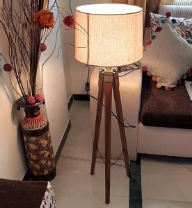 ali market Tripod Standing Floor Lamp | Modern Designed Jute Fabric ...
