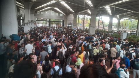 Mumbai News: Local Train Services On Harbour Line Disrupted Following ...