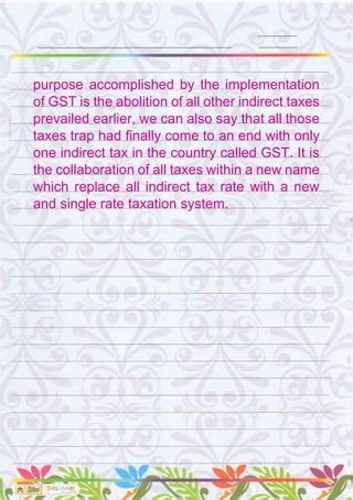 GST Class 12 Project 的图像结果