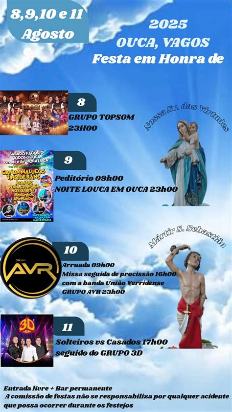 Festa em honra de Mártir S. Sebastião e Nossa Senhora das Virtudes em ...