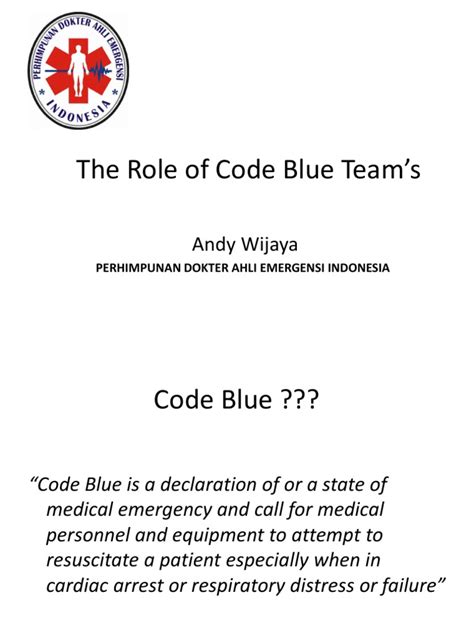 Image result for Code Blue Team Pic