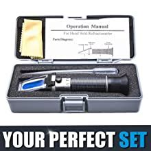 LABART Handheld Refractometer for Diesel Exhaust Fluid (DEF) Urea ...