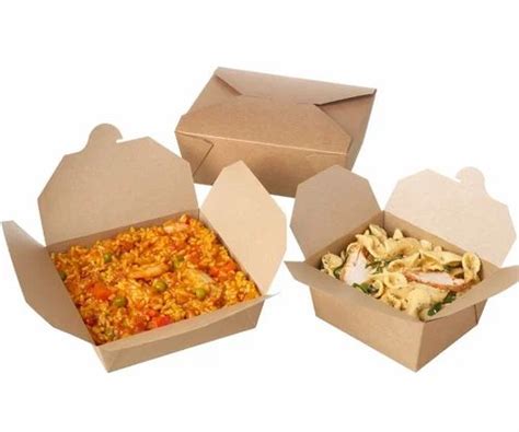 Paper Food Boxes - 750 ml Paper Food Box 24Oz Manufacturer from Mumbai