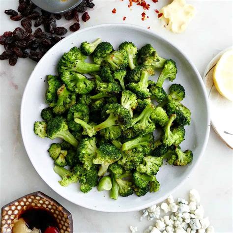 Roasted Frozen Broccoli - 5 Ways! - It's a Veg World After All®