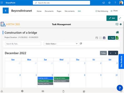 Image result for SharePoint Task Management Simple