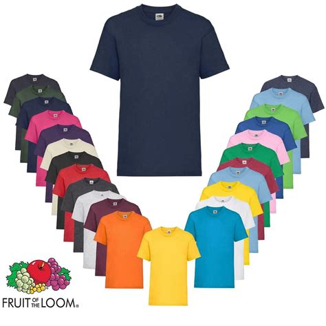 Venta > t shirts fruit of the loom > en stock