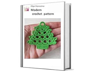 Christmas tree , Christmas crochet pattern , crochet pattern , modern ...