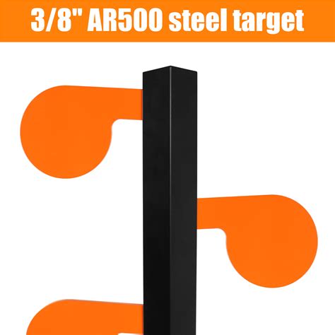Highwild AR500 Dueling Tree Target Kit - 6" x 3/8" Steel Paddle | eBay