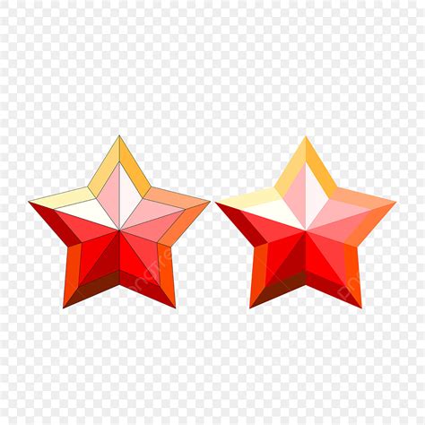 Five Point Star Clipart Vector, Bright Red Five Pointed Star Decoration ...