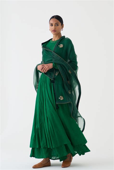 Amrita Green Ghoomar Anarkali – DOT