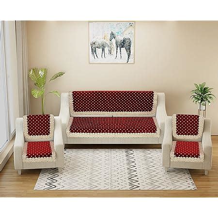 Dazzling DECOR Velvet Sofa Cover Set of 5 Seater - Premium Sofa Covers ...