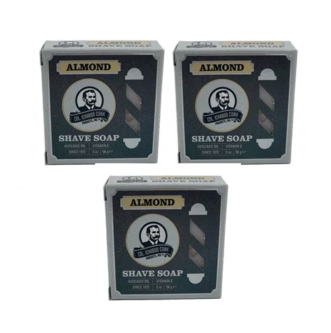 Col. Conk WorldS Famous Shaving Soap, Almond * 3 - Pack * Each Net ...