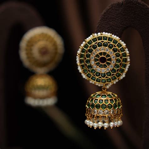 Earrings for Girls and Women | Shop Antique Jhumka Earrings Online