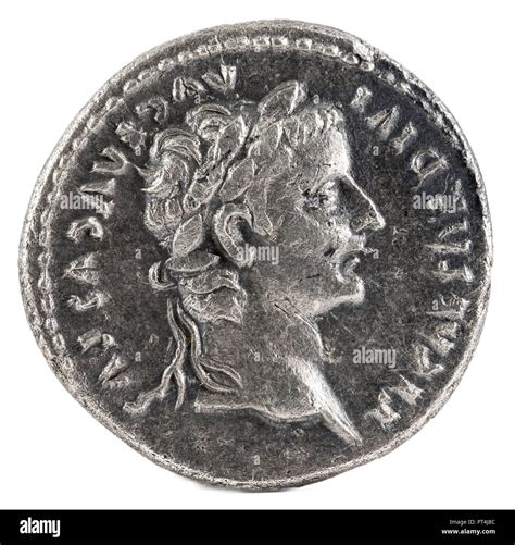 Roman emperor tiberius augustus Cut Out Stock Images & Pictures - Alamy