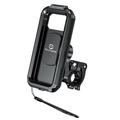 YELLOWFIN Fully Waterproof Handlebar Quick Release Mobile Phone Holder ...
