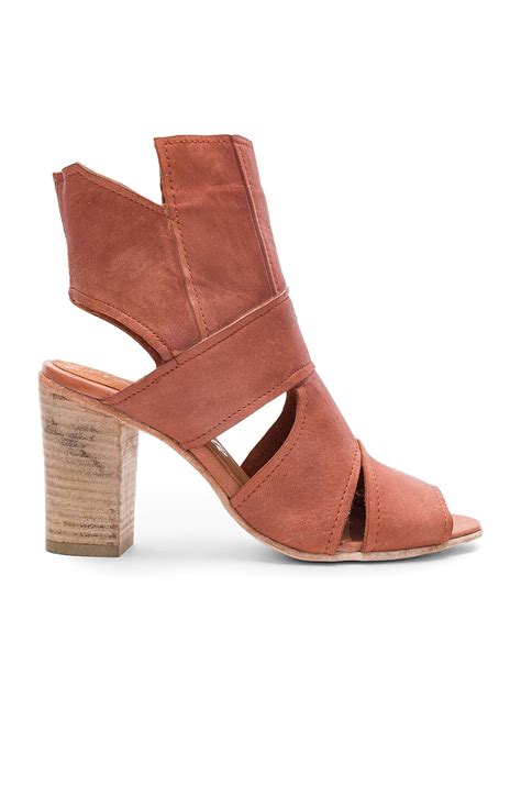 Free People Effie Block Heel in Red | REVOLVE