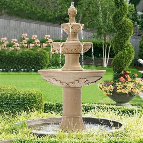 Amazon.com: Decomax Italian Outdoor Water Fountains Garden Decor - 48.4 ...