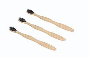 Buy ECOPAL - Biodegradable, Eco friendly charcoal Bamboo Toothbrush ...