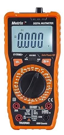 Metrix+ 171TRMS+ Digital Multimeter | 6000 count True RMS | 1000V DC ...