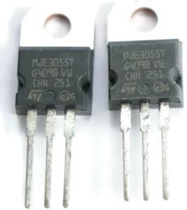 Electronic Spices MJE3055T Bipolar (BJT) Single Transistor 10A 60V PACK ...