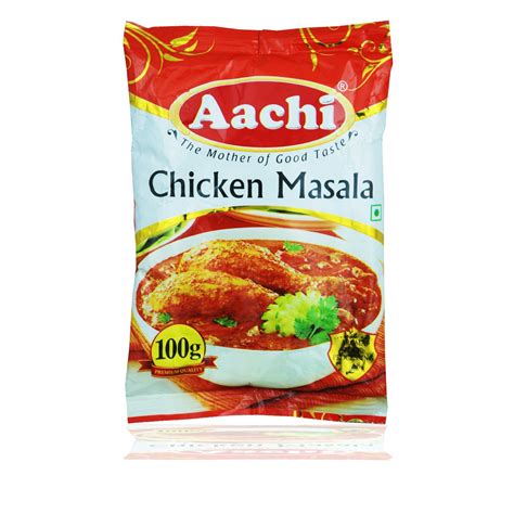 Aachi Chicken Masala Powder Pouch, 100 g : Amazon.in: Grocery & Gourmet ...