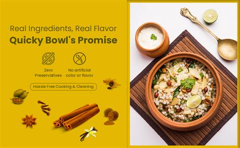 QuickyBowl Sabudana Khichdi |Tapioca Pearl with spices | Ready to Eat ...