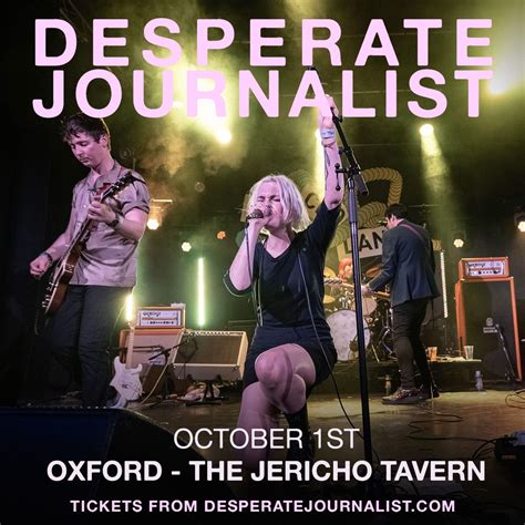Desperate Journalist at The Jericho Tavern, Oxford, The Jericho Tavern ...