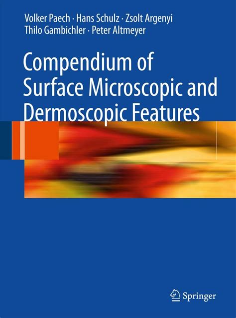 Buy COMPENDIUM OF SURFACE MICROSCOPIC AND DERMOSCOPIC FEATURES (HB ...