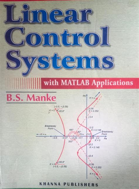 Linear Control Systems By BS Manke (Second Hand & Used Book) (S) : BS ...