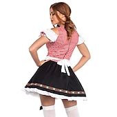 Oktoberfest Dirndl Trachtenkleider Dirndl Blouse Bavarian Maid German ...