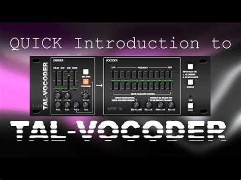 Image result for Tal Vocoder