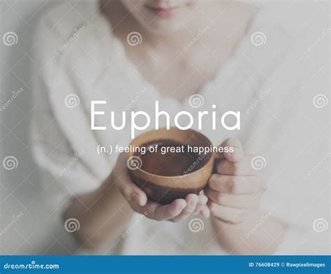 Euphoria Feeling Great Pleasure Happiness Concept Stock Image - Image ...