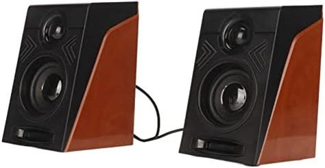 167 PC Speakers, HiFi Deep Bass Desktop Speakers, Plug and Play, USB ...