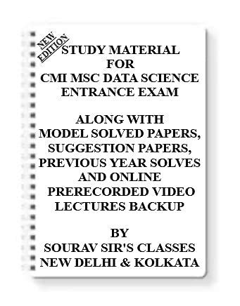 Study Material On (Chennai Mathematical Institute) Msc Data Science ...