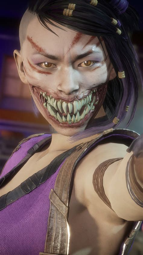 Mortal Kombat Mileena No Mask