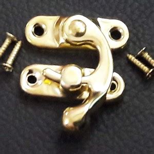 Oswaal Wood Crafts Small Metal Lock Clasp for Wood Gift Box & Small DIY ...