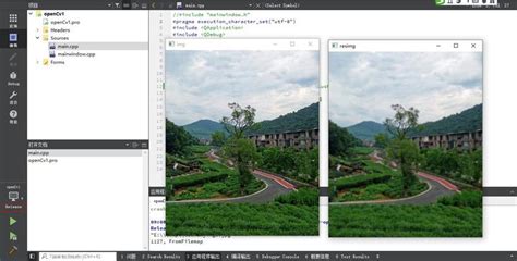 OpenCV Programa 的图像结果