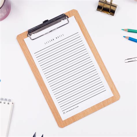 Image result for Lesson Notes