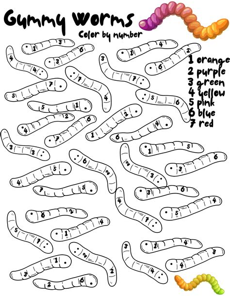 Worms Coloring Pages [2025]