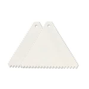 White Triangle Scraper (20 Piece) : Amazon.in: Home Improvement